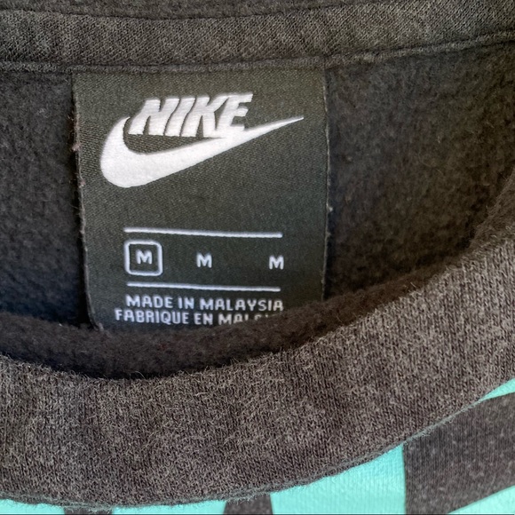 Junior's Nike Active Hoodie in Distressed Charcoal - Picture 4 of 5